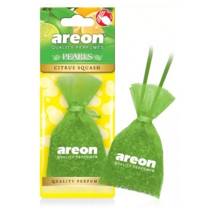 Areon Pearls Citrus Sqash autós légfrissítő