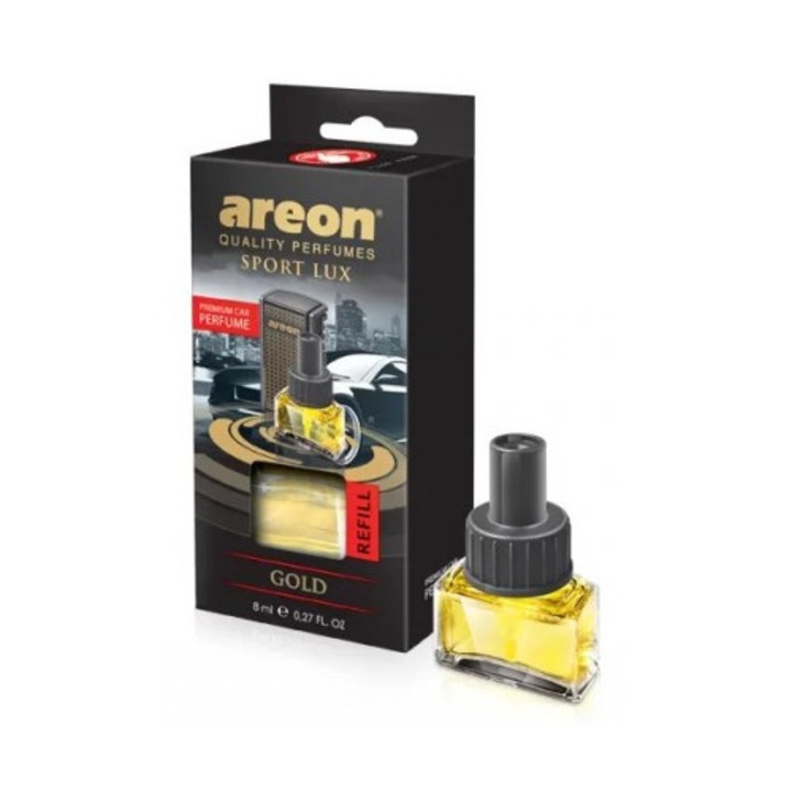 Areon Sport Lux utántöltő Gold 8ml autóillatosítóhoz