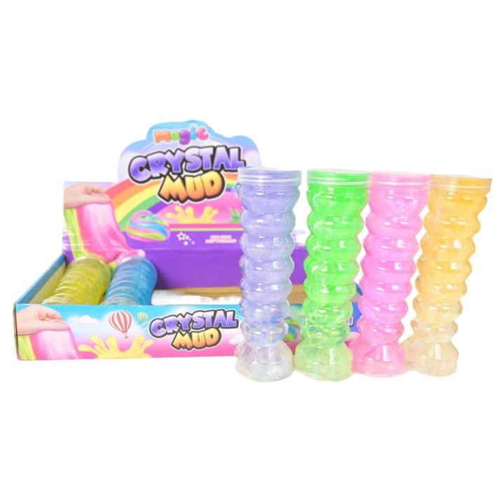 Set 6 tuburi cu slime, Putty, multicolor