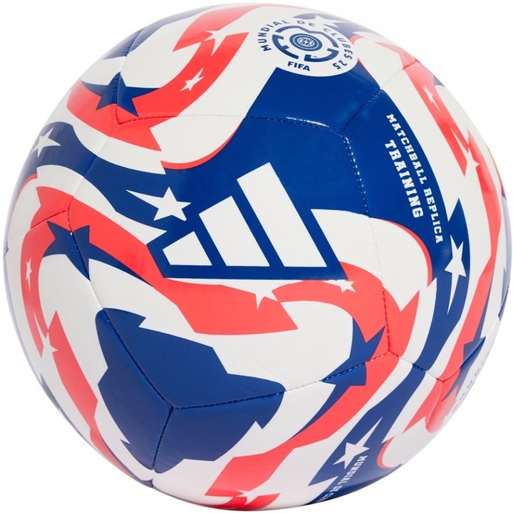 Minge fotbal Adidas Mundial de Clubes 2025 Training, albastru/rosu/alb, marimea 5