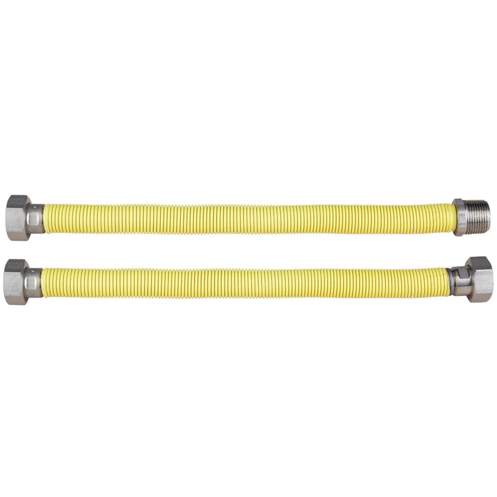 Rugalmas rozsdamentes acél csatlakozó gázvédelemmel 1138 50-100 cm 1/2 hüvelyk II PR500FF12