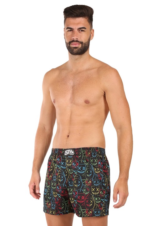 Boxeri barbatesti Styx AP1853, multicolor, S INTL