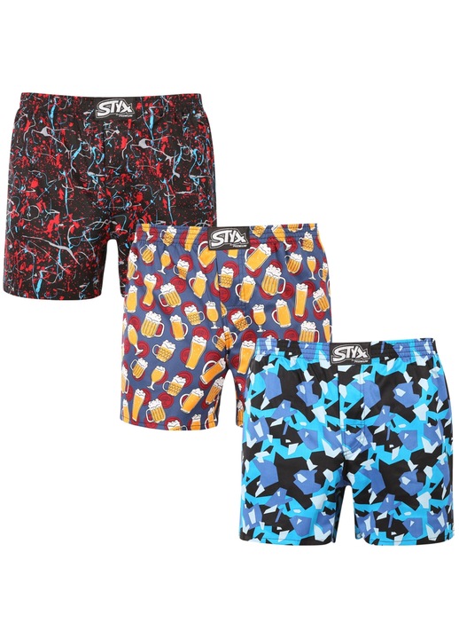Set boxeri barbati Styx 3AP18458, multicolor, S INTL