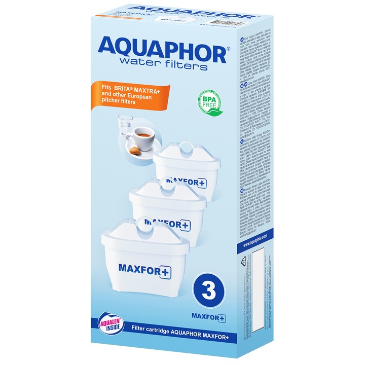 Filtre de rechange pour carafe filtrante Aquaphor B5