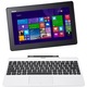Laptop 2 in 1 Asus Transformer T100TAF-DK038B cu procesor Intel® Atom™ Quad-Core™ Z3735G 1.33GHz, 10.1", IPS, 32GB+500GB, 2GB DDR3, Wi-Fi, Bluetooth 4.0, Windows 8.1, Docking Keyboard, White