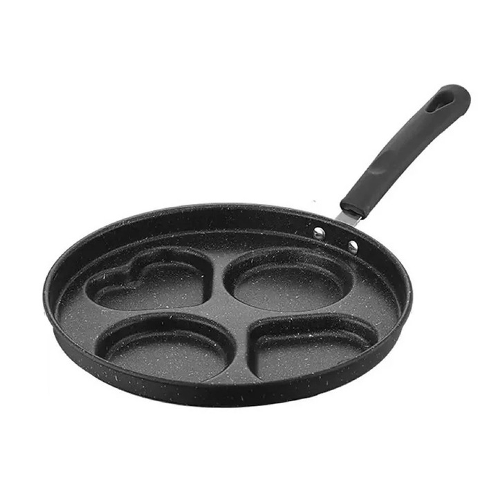 Тиган YANYXR кръгъл черен 23x3.5см дръжка 15.5см