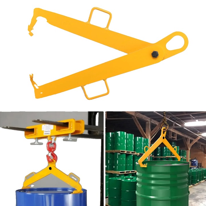 Elevator pentru butelii de ulei, 600 kg capacitate, design robust, dimensiuni compacte