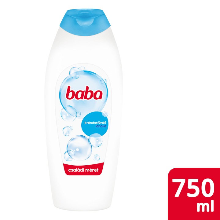 Baba lanolin krémtusfürdő, 750 ml