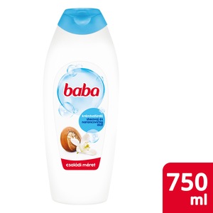 BABA Kényeztető Tusfürdő Sheavaj és Narancsvirág, 750 ml