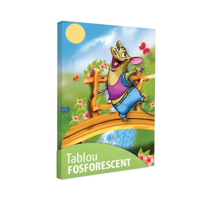 Tablou fosforescent Soricel 90x60 cm