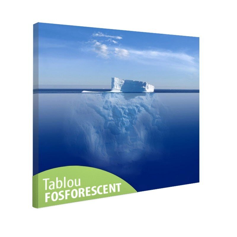 Tablou fosforescent Adancimi, 40x40 cm