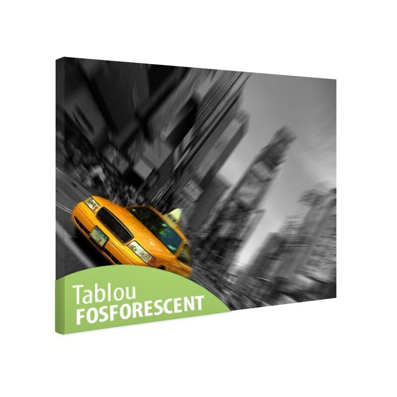 Tablou fosforescent NYC-Times Square, 120x80 cm