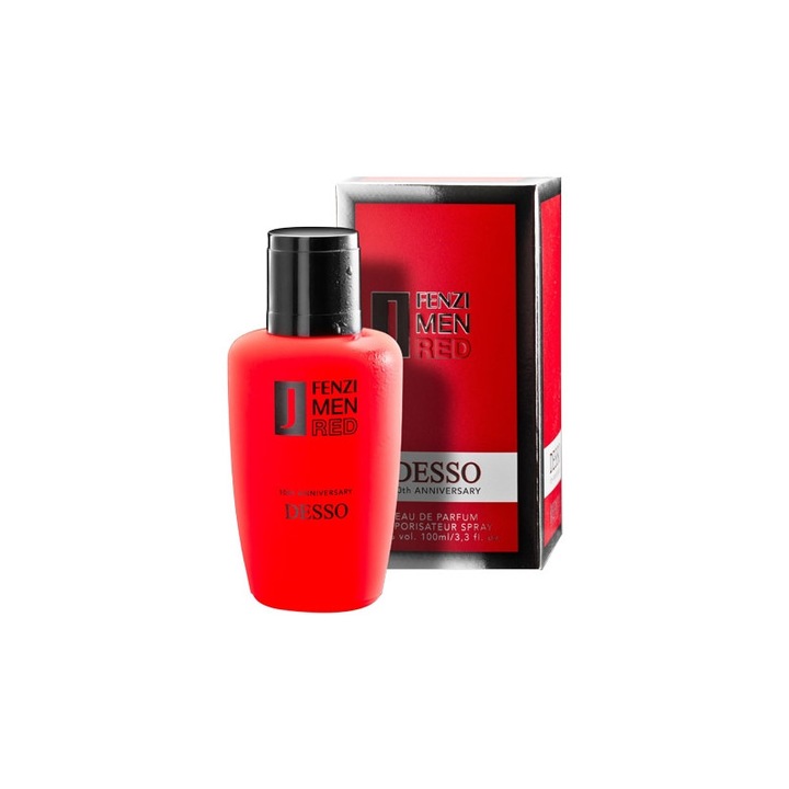 Apa de parfum pentru barbati 100 ml - JFENZI - Desso Red Men