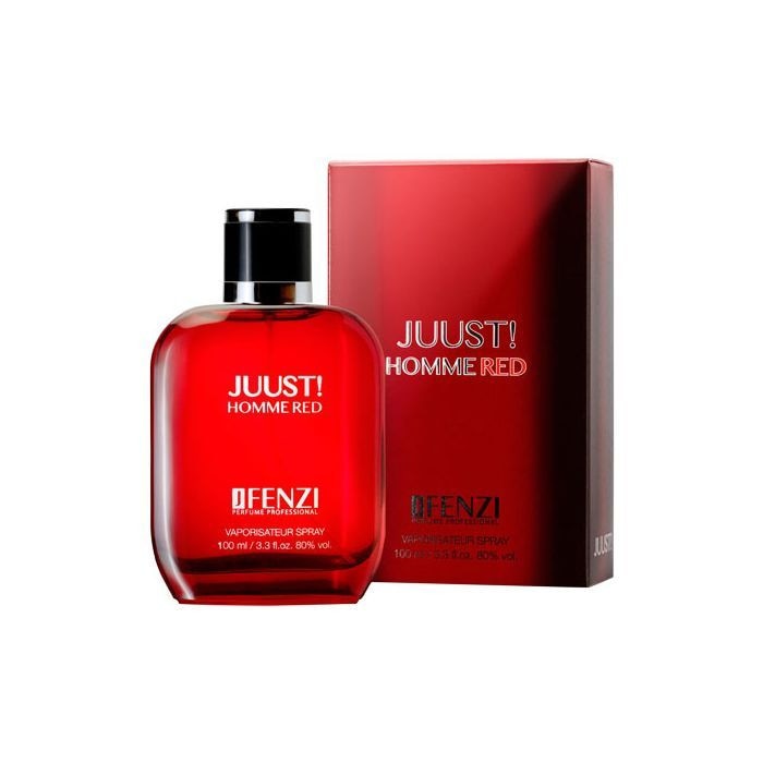 Apa de parfum pentru barbati 100 ml - JFENZI - Juust! Red Homme