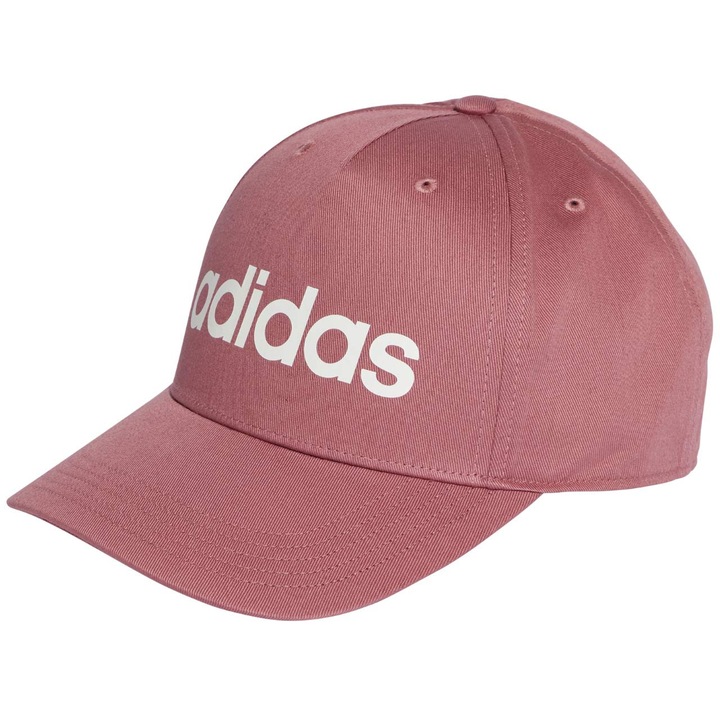 Sapca roz adidas Daily Cap, 100% bumbac