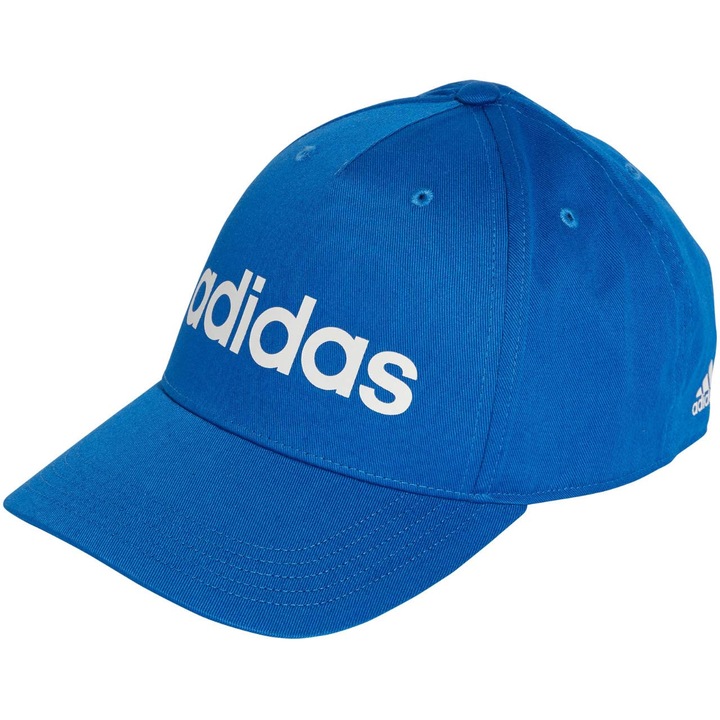 Шапка с козирка, Adidas, синя S/M, памучна, регулируема