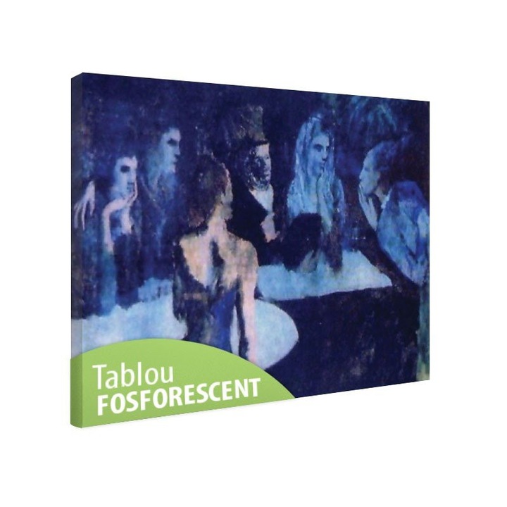 Tablou fosforescent Pablo Picasso 60x40 cm