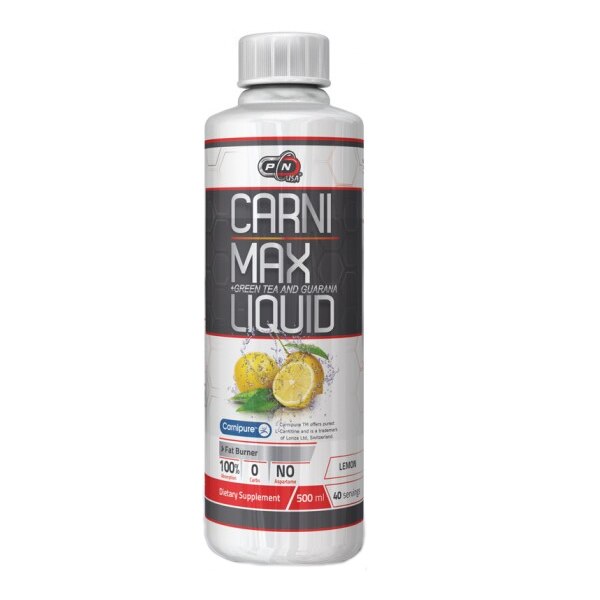 Carni Max (Carnitina+Ceai verde+Guarana) 500 ml, Pure Nutrition USA