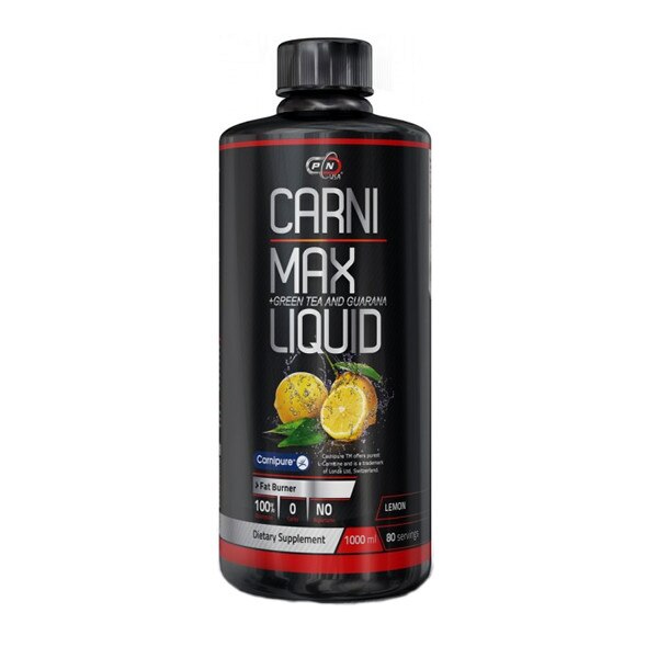Carni Max (Carnitina+Ceai verde+Guarana) 1000 ml, Pure Nutrition USA
