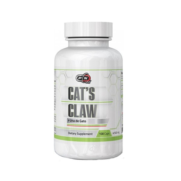 Cat's Claw (Gheara Matei) 500 Mg 100 Capsule, Pure Nutrition USA