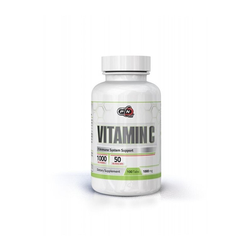 Vitamina C, 1000 Mg, 100 tablete, Pure Nutrition USA