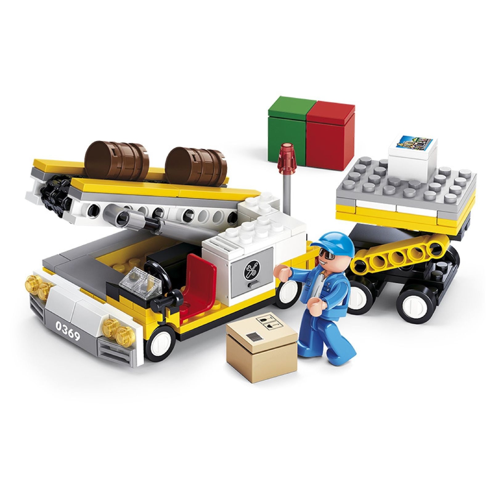 Set de constructie, Sluban, Incarcator cargo aerian