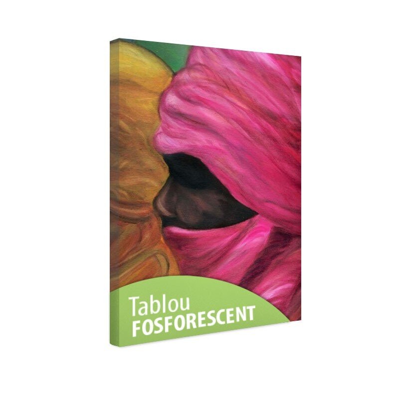 Tablou fosforescent Tuareg 52x90cm