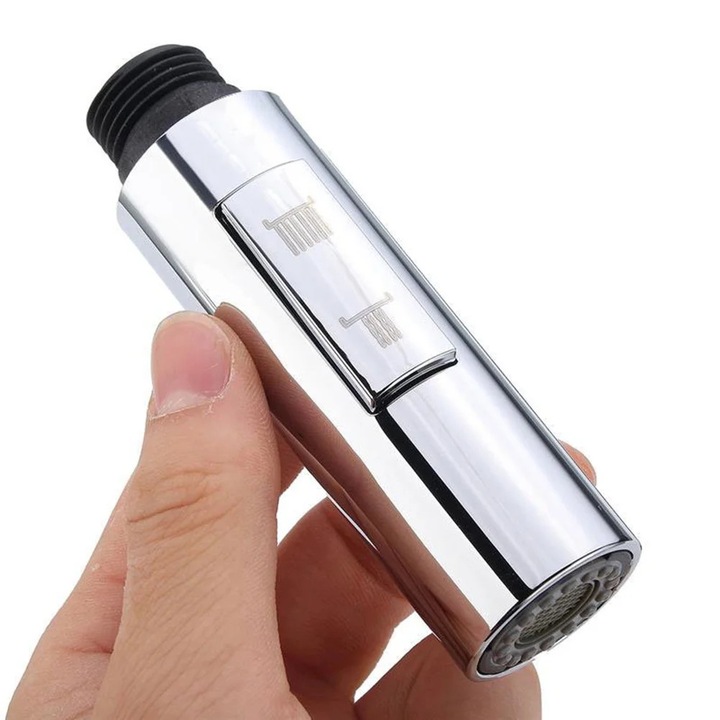 Zuhanycsaptelep, ezüst, 10x3cm, szett