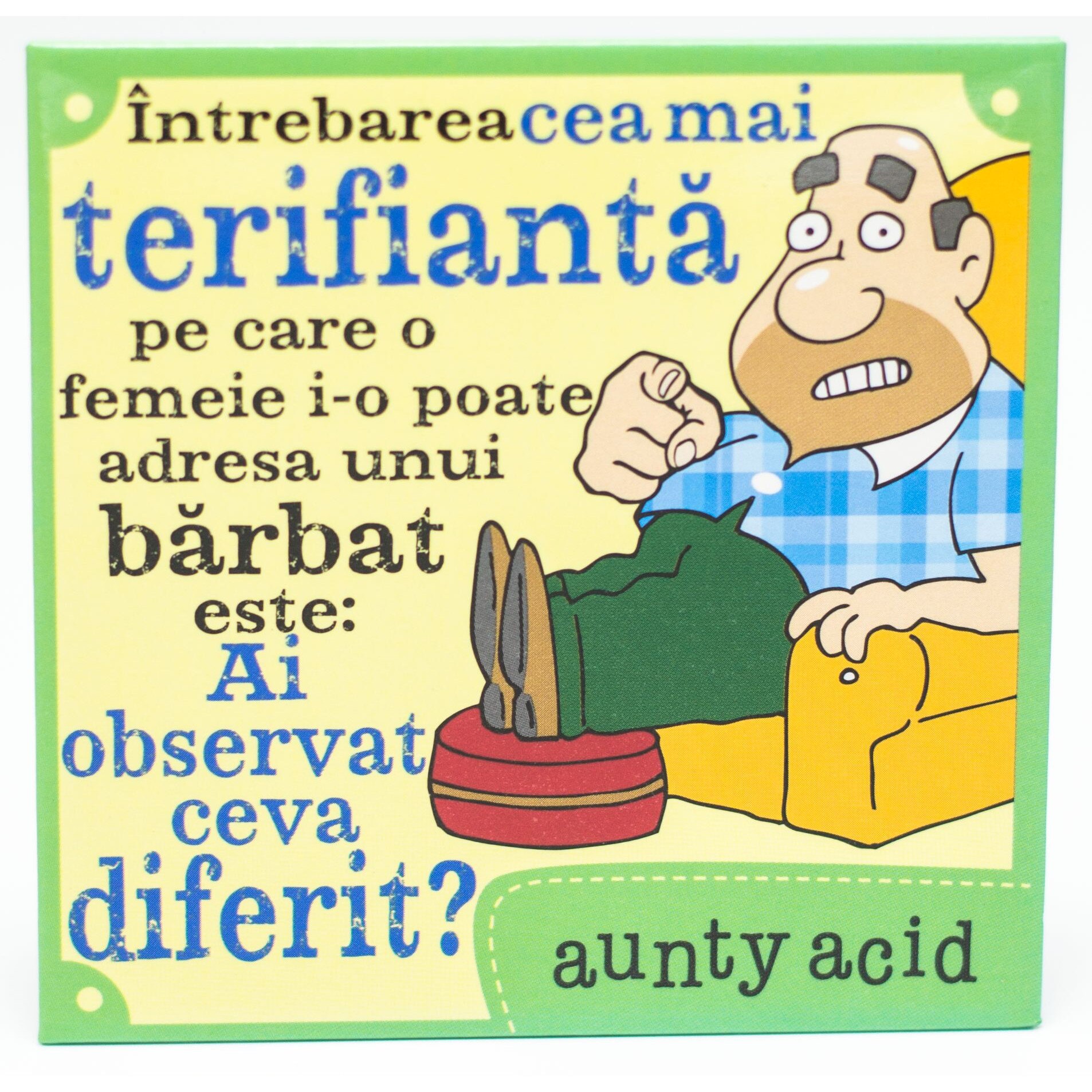 Magnet Aunty Acid - Intrebarea