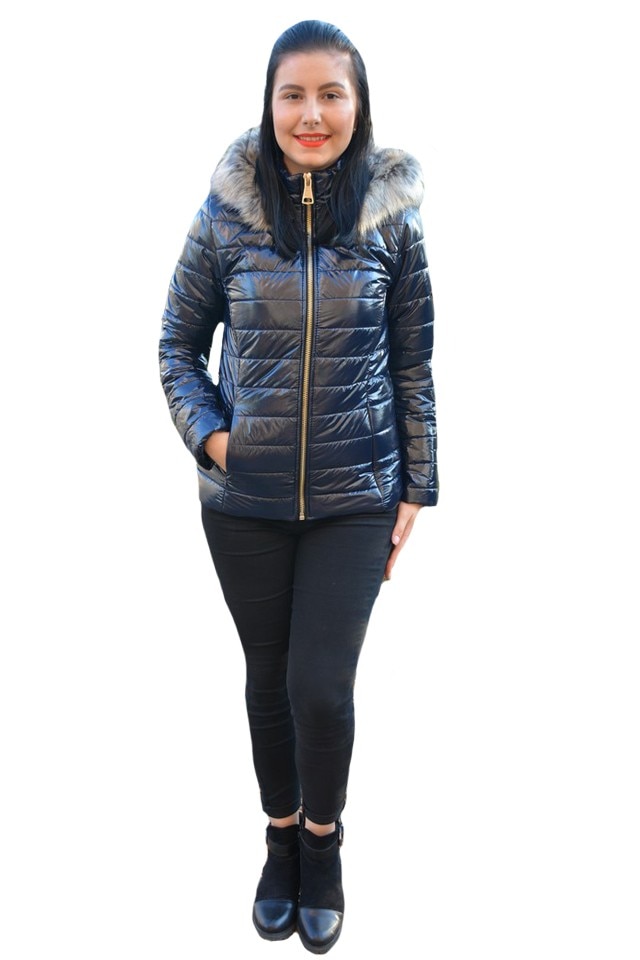 Bluza tinereasca cu decolteu la baza gatului,D&J Exclusive, Bluemarin