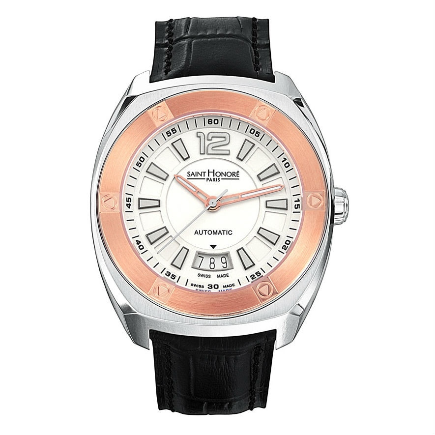 Ceas barbatesc SAINT HONORE, 897010 6AINN, Swiss Made, Automatic, 50 m