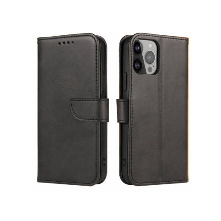 Husa OEM Oppo A40M / A40 / A3 4G Marva Wallet Negru