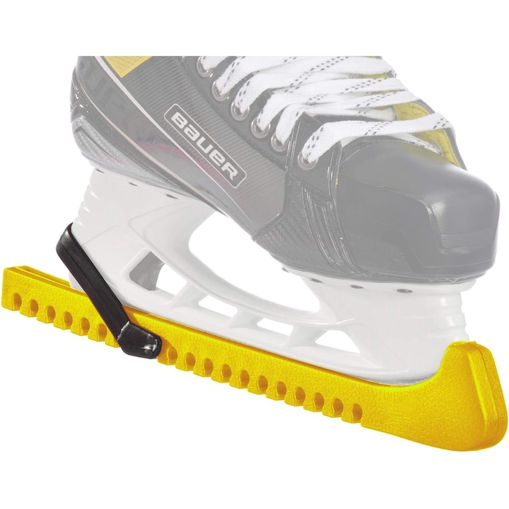 Protectie pentru marginile patinelor de gheata, Blue Sports, plastic NP214, galben, pentru 1 pereche de patine