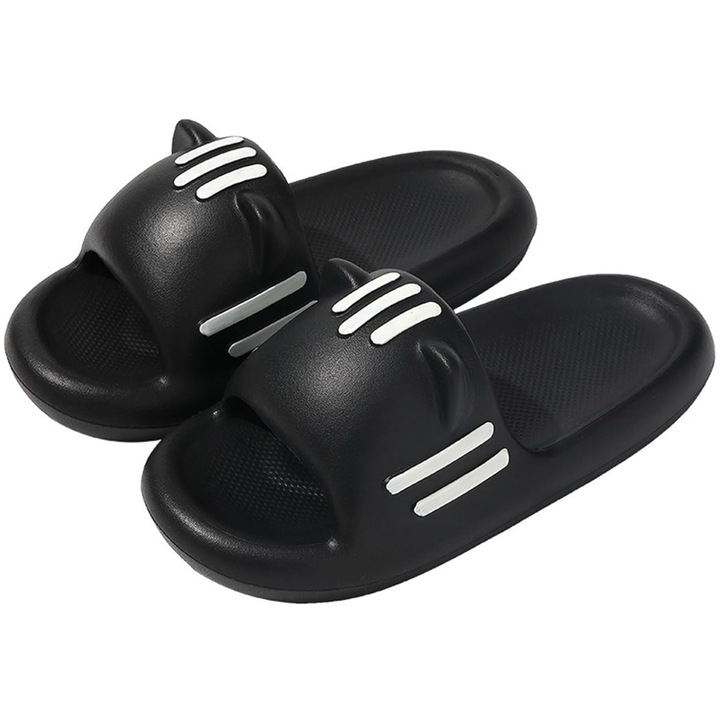 Papuci dama, Spuma, Negru