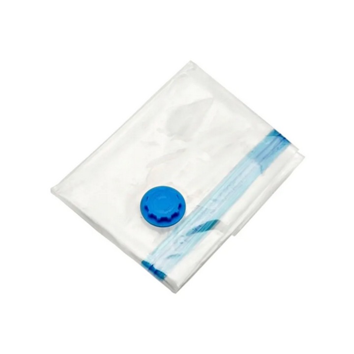 Sac de vidat pentru lenjerie si haine, 50x60cm, transparent