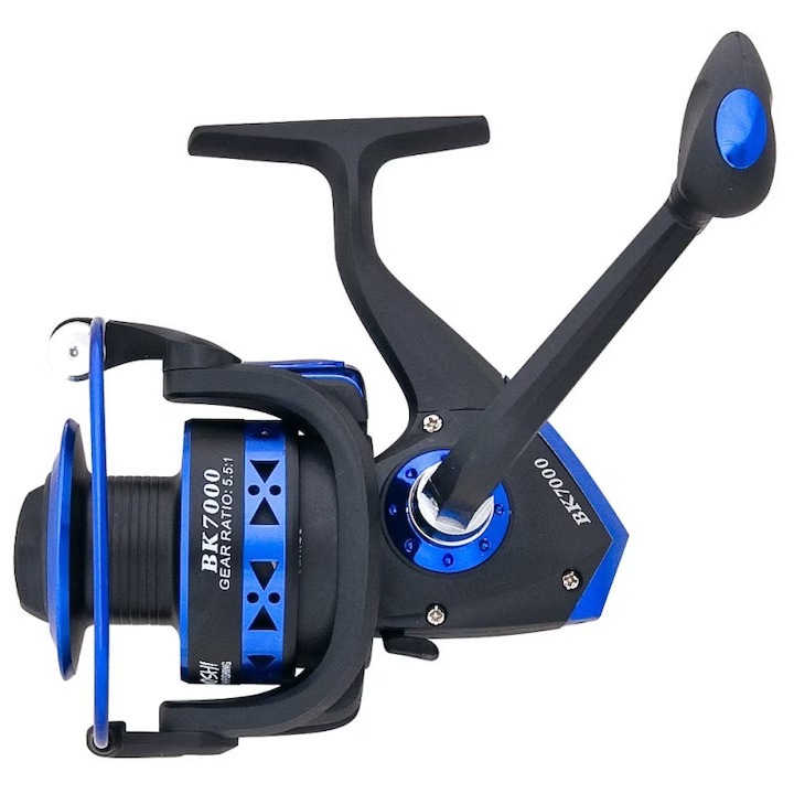 Макара за шаран/каракуда/сом YUMOSHI BK6000, 3R, преден микрометричен аванс