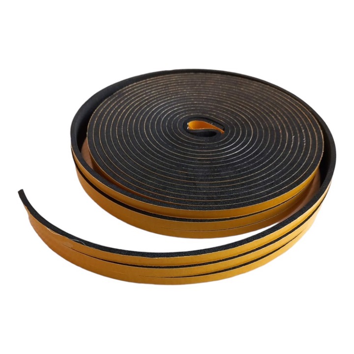 Banda adeziva de etansare, Amazon, 5 m, Negru