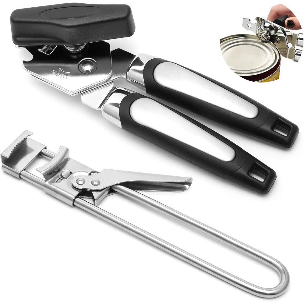 Desfacator conserve, Cozevdnt, inox, negru, 20.2x4.2cm - eMAG.ro