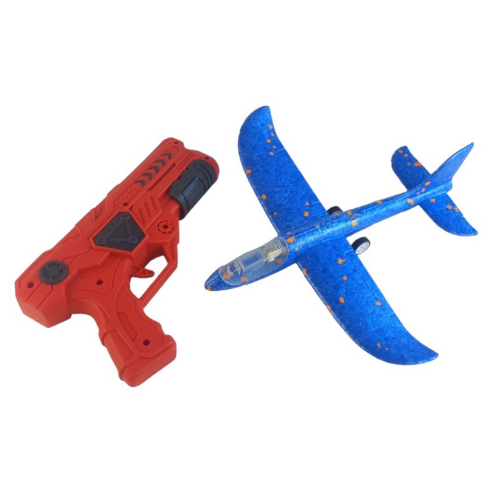 Avion cu lansator de avion planor, din polistiren