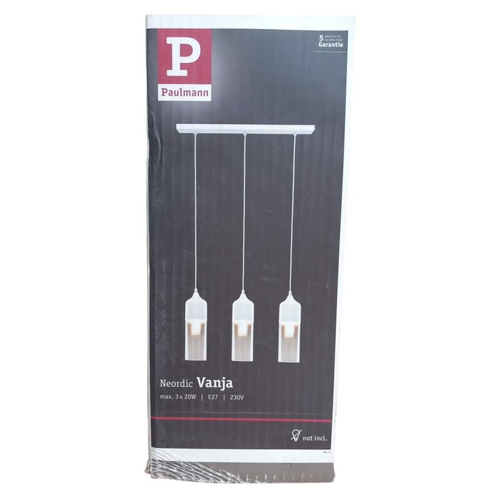 Lampa LED PAULMANN NEORDIC, 3X20W E27