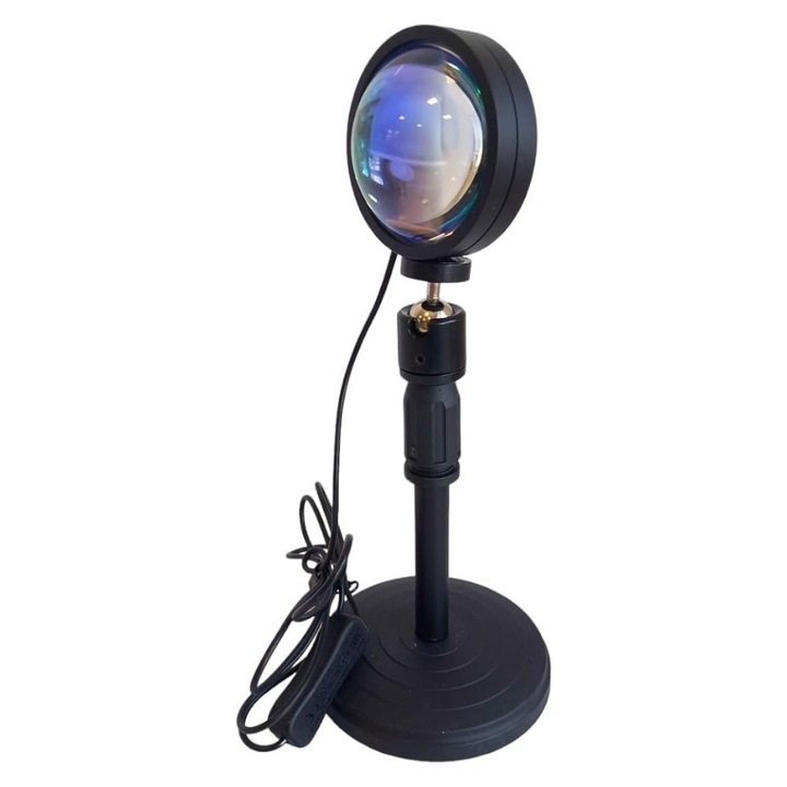 Lampa proiector AAMAZON LED 9 culori USB 2m multicolor