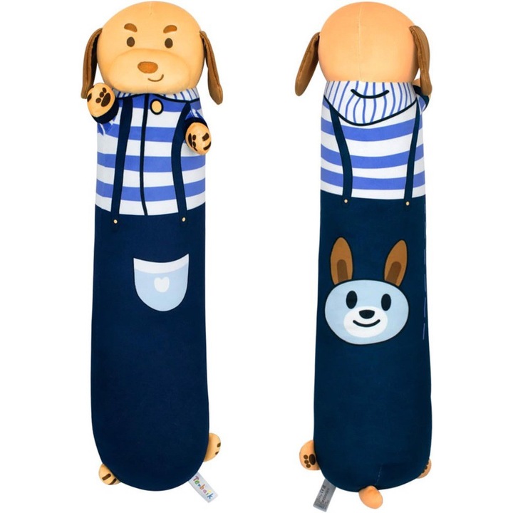 Perna plusata Terbaik, 50cm, multicolor, pentru copii si adulti