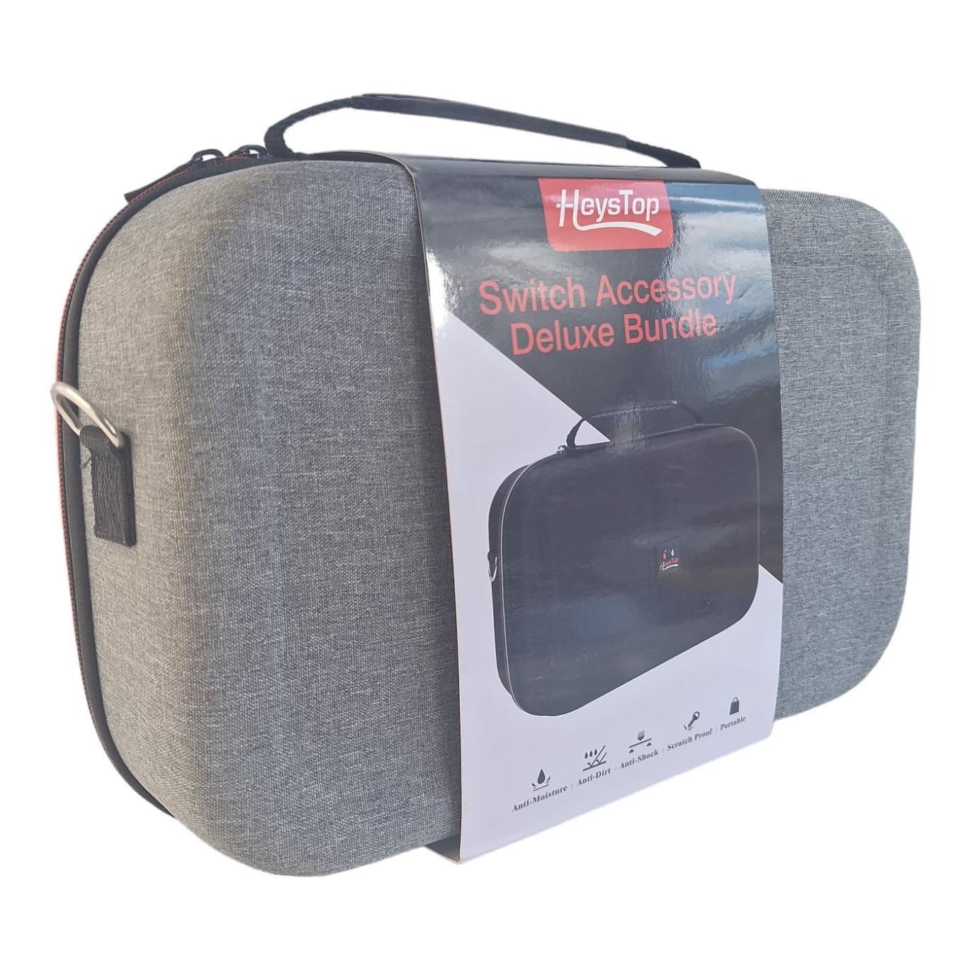Set accesorii 12 in 1 pentru Nintendo Switch, husa de protectie