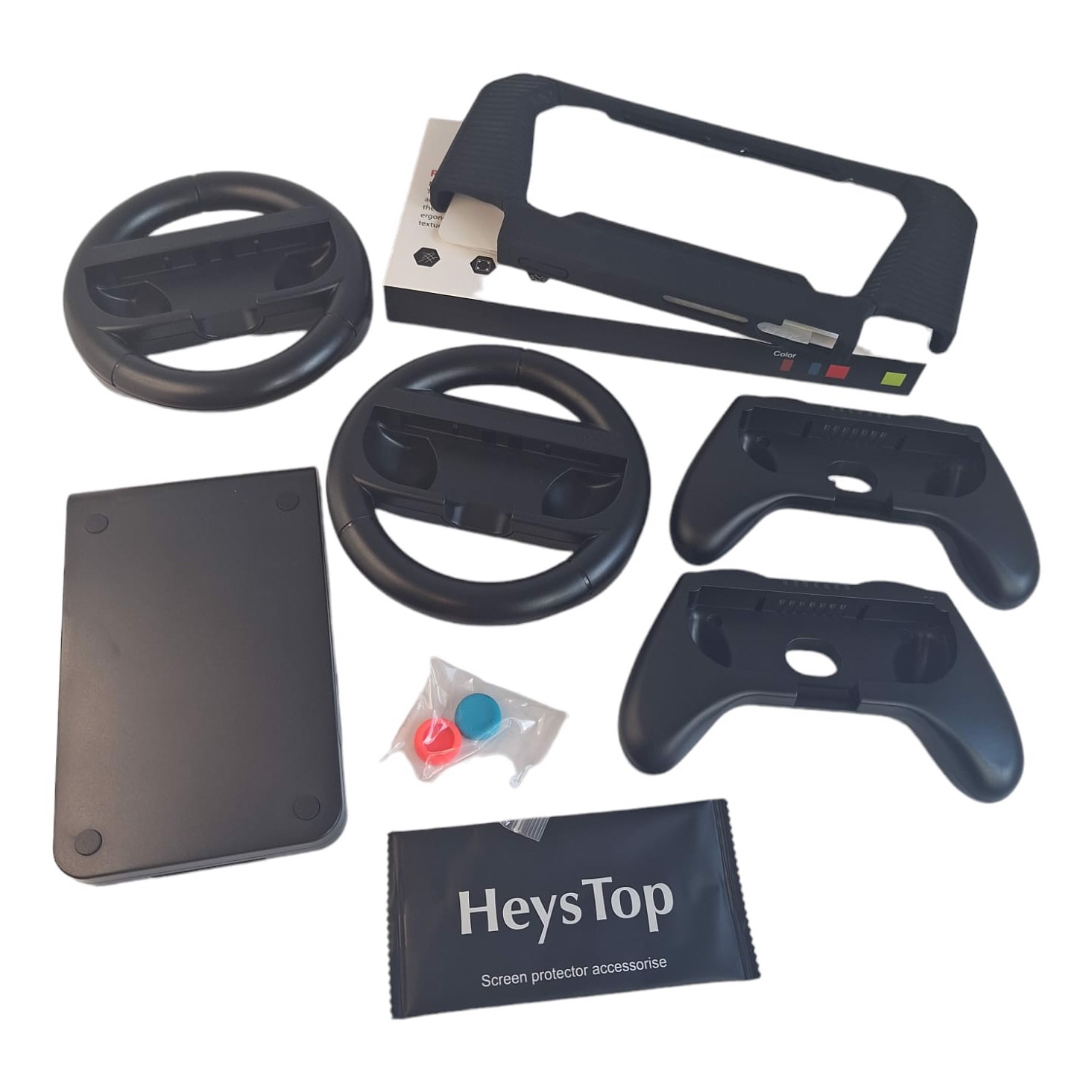 Set accesorii 12 in 1 pentru Nintendo Switch, husa de protectie