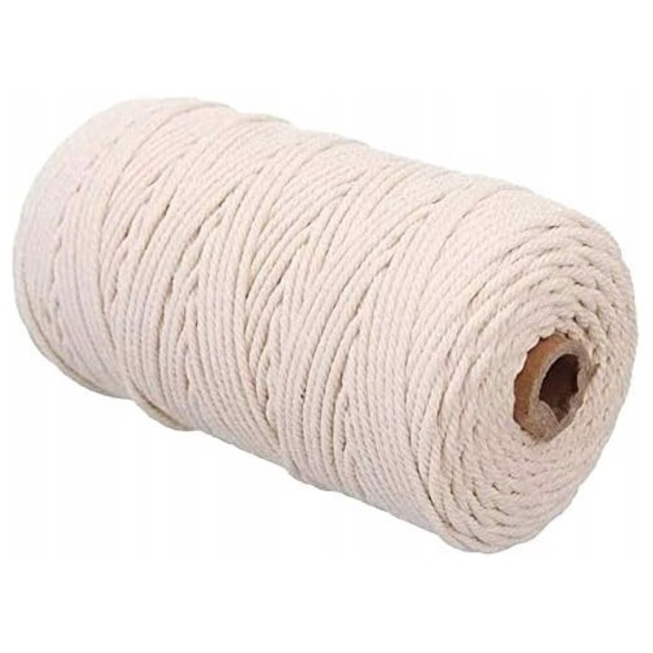 Sfoara macrame, Lorryhaus, 3mm, 100m, natural