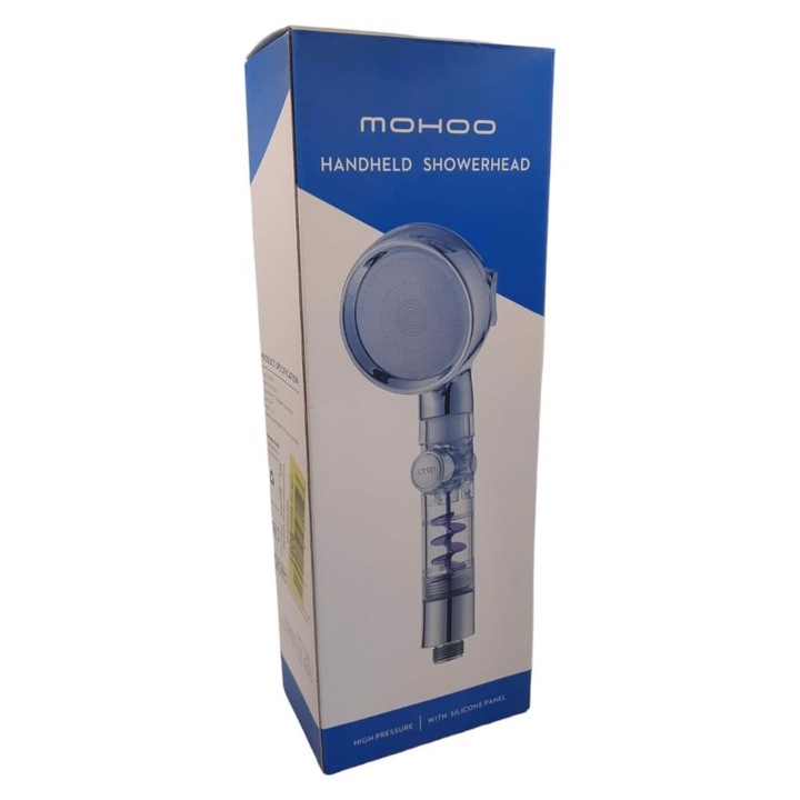 Dus cu cap de dus MOHOO, 3 moduri, filtrare apa, 25x8cm