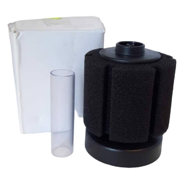 Filtru acvariu SunGrow, 6 straturi, forma rotunda, reutilizabil, pentru apa cristalina