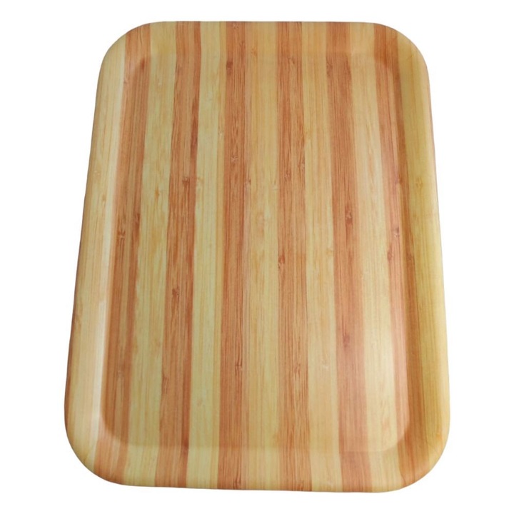 Tava servire AAMAZON, bambus, 39,5x28,4cm, design lemn, mare