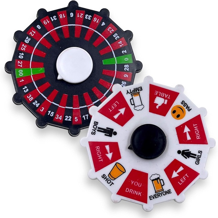 Jocuri de societate, Amazon, set 2 mini jocuri de baut, 7cm, plastic