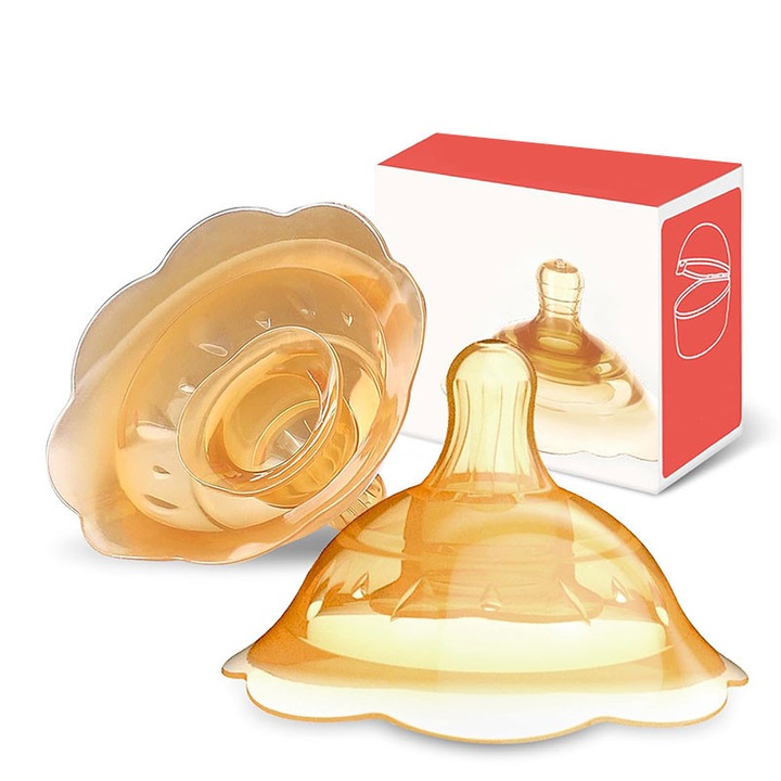 Protectie pentru san din silicon, Garsonal®, 2 bucati, silicon, transparent